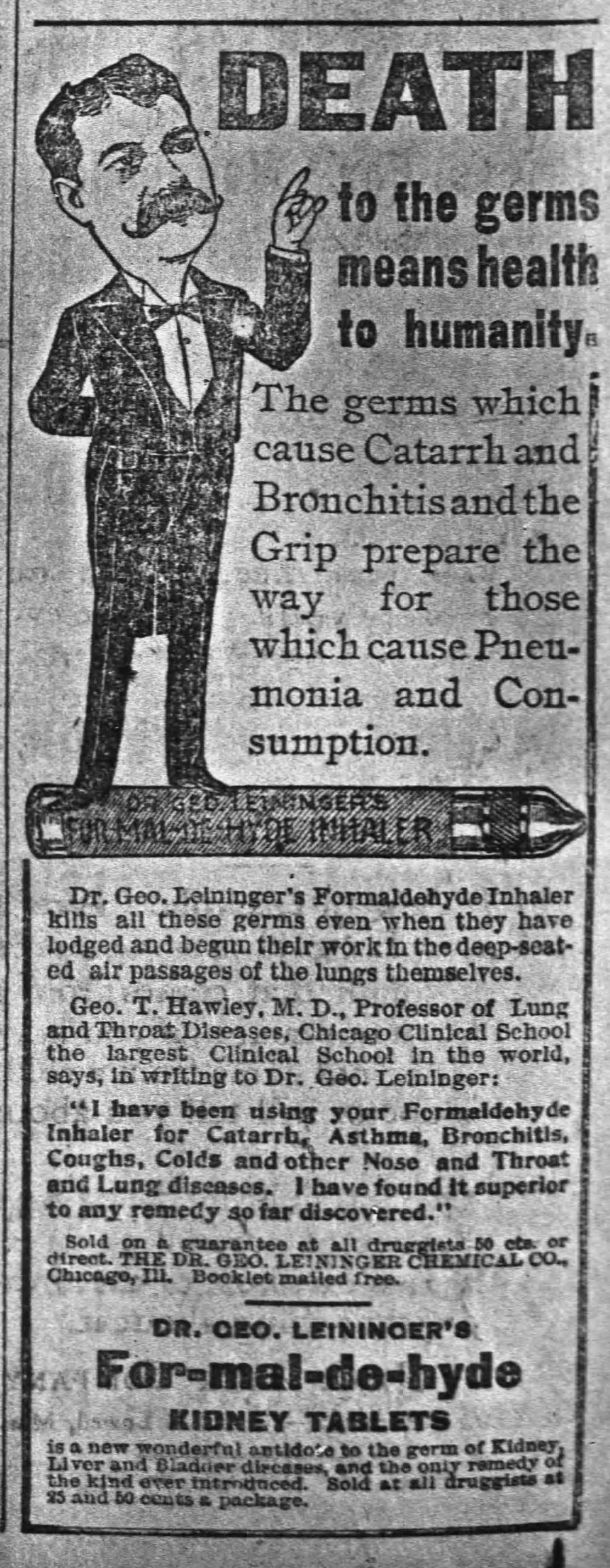 Sioux City Journal ads, Oct. 3 1900